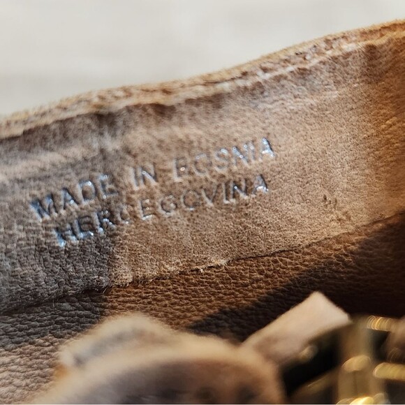 A.S. 98 Womens Leather Ankle Boot Booties  EU 40 / 9-9.5 Low Ankle Boots - Picture 7 of 9